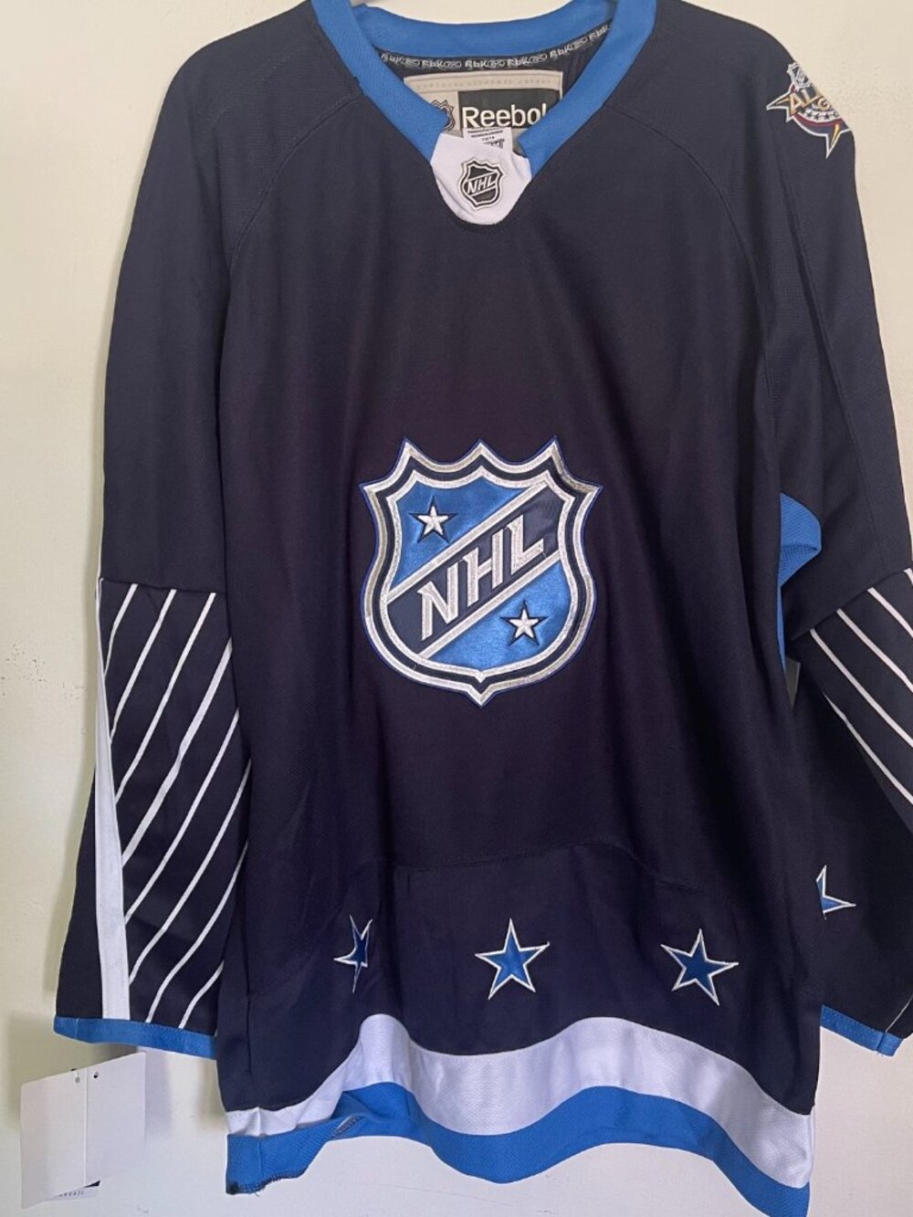 2012 NHL All-Star Game Blue Authentic Reebok Jersey 56 Made Canada T6